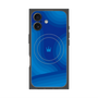 プレミアムパネル with MagSafe［ CASEPLAY Winding Pattern - Blue ］