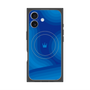 プレミアムパネル with MagSafe［ CASEPLAY Winding Pattern - Blue ］