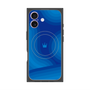 プレミアムパネル with MagSafe［ CASEPLAY Winding Pattern - Blue ］