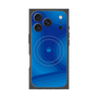 プレミアムパネル with MagSafe［ CASEPLAY Winding Pattern - Blue ］