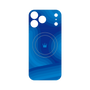 プレミアムパネル with MagSafe［ CASEPLAY Winding Pattern - Blue ］