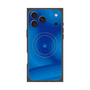 プレミアムパネル with MagSafe［ CASEPLAY Winding Pattern - Blue ］