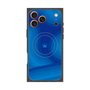プレミアムパネル with MagSafe［ CASEPLAY Winding Pattern - Blue ］