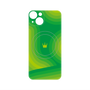 プレミアムパネル with MagSafe［ CASEPLAY Winding Pattern - Green ］