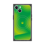 プレミアムパネル with MagSafe［ CASEPLAY Winding Pattern - Green ］