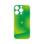 プレミアムパネル with MagSafe［ CASEPLAY Winding Pattern - Green ］