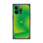 プレミアムパネル with MagSafe［ CASEPLAY Winding Pattern - Green ］