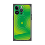 プレミアムパネル with MagSafe［ CASEPLAY Winding Pattern - Green ］