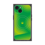プレミアムパネル with MagSafe［ CASEPLAY Winding Pattern - Green ］