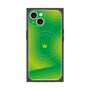 プレミアムパネル with MagSafe［ CASEPLAY Winding Pattern - Green ］