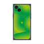 プレミアムパネル with MagSafe［ CASEPLAY Winding Pattern - Green ］