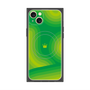 プレミアムパネル with MagSafe［ CASEPLAY Winding Pattern - Green ］