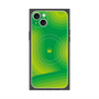 プレミアムパネル with MagSafe［ CASEPLAY Winding Pattern - Green ］