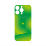プレミアムパネル with MagSafe［ CASEPLAY Winding Pattern - Green ］