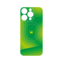 プレミアムパネル with MagSafe［ CASEPLAY Winding Pattern - Green ］