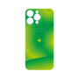プレミアムパネル with MagSafe［ CASEPLAY Winding Pattern - Green ］