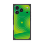 プレミアムパネル with MagSafe［ CASEPLAY Winding Pattern - Green ］