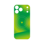 プレミアムパネル with MagSafe［ CASEPLAY Winding Pattern - Green ］