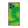 プレミアムパネル with MagSafe［ CASEPLAY Winding Pattern - Green ］