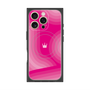 プレミアムパネル with MagSafe［ CASEPLAY Winding Pattern - Pink ］