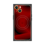 プレミアムパネル with MagSafe［ CASEPLAY Winding Pattern - Red ］