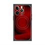 プレミアムパネル with MagSafe［ CASEPLAY Winding Pattern - Red ］