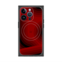 プレミアムパネル with MagSafe［ CASEPLAY Winding Pattern - Red ］