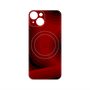プレミアムパネル with MagSafe［ CASEPLAY Winding Pattern - Red ］