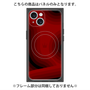 プレミアムパネル with MagSafe［ CASEPLAY Winding Pattern - Red ］