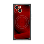 プレミアムパネル with MagSafe［ CASEPLAY Winding Pattern - Red ］