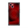 プレミアムパネル with MagSafe［ CASEPLAY Winding Pattern - Red ］
