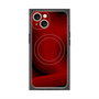 プレミアムパネル with MagSafe［ CASEPLAY Winding Pattern - Red ］