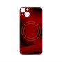 プレミアムパネル with MagSafe［ CASEPLAY Winding Pattern - Red ］