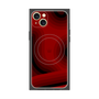 プレミアムパネル with MagSafe［ CASEPLAY Winding Pattern - Red ］