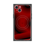 プレミアムパネル with MagSafe［ CASEPLAY Winding Pattern - Red ］