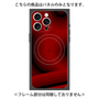プレミアムパネル with MagSafe［ CASEPLAY Winding Pattern - Red ］