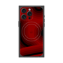 プレミアムパネル with MagSafe［ CASEPLAY Winding Pattern - Red ］