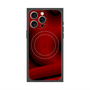 プレミアムパネル with MagSafe［ CASEPLAY Winding Pattern - Red ］