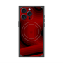 プレミアムパネル with MagSafe［ CASEPLAY Winding Pattern - Red ］