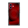 プレミアムパネル with MagSafe［ CASEPLAY Winding Pattern - Red ］