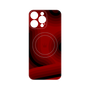 プレミアムパネル with MagSafe［ CASEPLAY Winding Pattern - Red ］