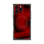 プレミアムパネル with MagSafe［ CASEPLAY Winding Pattern - Red ］