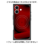 プレミアムパネル with MagSafe［ CASEPLAY Winding Pattern - Red ］