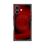 プレミアムパネル with MagSafe［ CASEPLAY Winding Pattern - Red ］