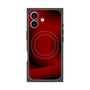 プレミアムパネル with MagSafe［ CASEPLAY Winding Pattern - Red ］