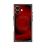 プレミアムパネル with MagSafe［ CASEPLAY Winding Pattern - Red ］