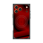 プレミアムパネル with MagSafe［ CASEPLAY Winding Pattern - Red ］