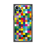 プレミアムパネル with MagSafe［ CASEPLAY Rainbow Check ］