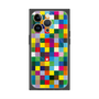 プレミアムパネル with MagSafe［ CASEPLAY Rainbow Check ］