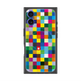 プレミアムパネル with MagSafe［ CASEPLAY Rainbow Check ］